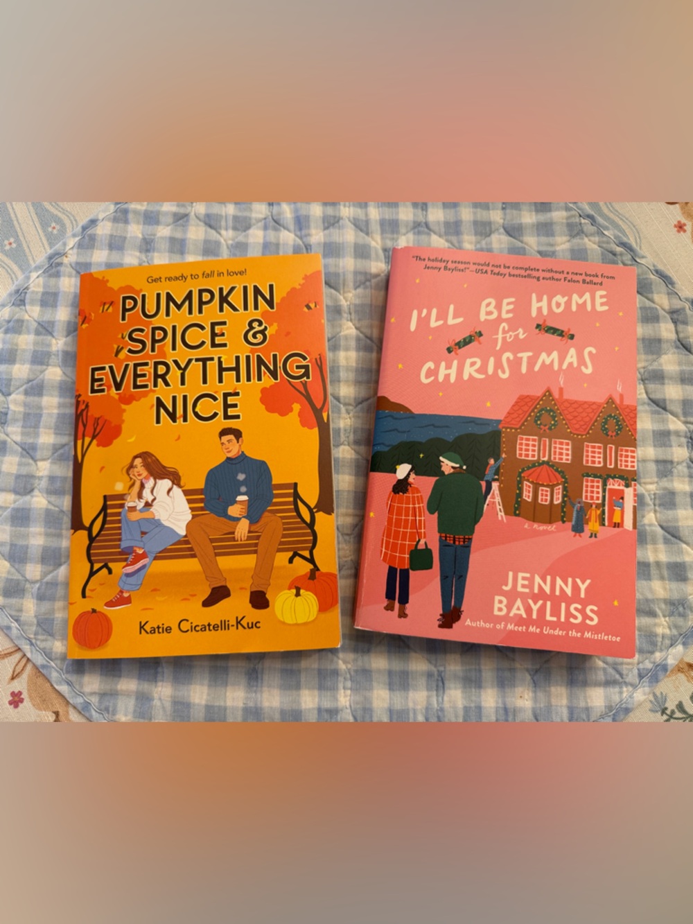 Holiday Romance Paperback Books (2)